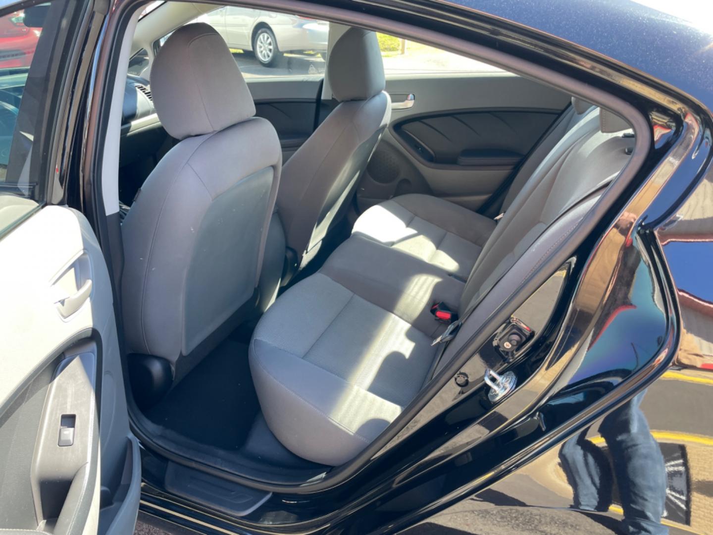 2017 Black Kia Forte (3KPFK4A77HE) with an 4-Cyl, 2.0 Liter engine, Automatic, 6-Spd transmission, located at 8008 Warden Rd, Sherwood, AR, 72120, (501) 801-6100, 34.830078, -92.186684 - Photo#10